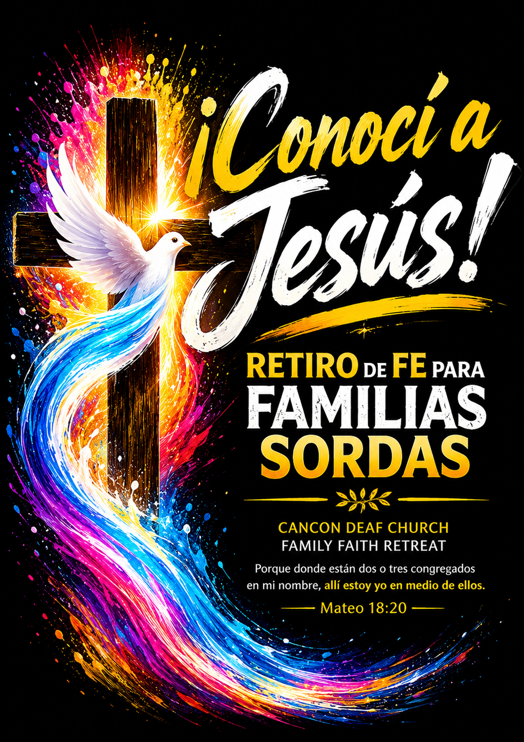 ¡Conocí a Jesús! — Mexico Deaf Family Faith Retreat 2026